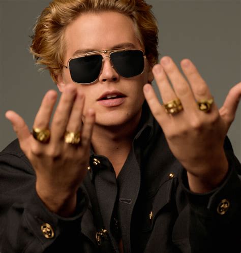 cole sprouse versace eyewear|Cole Sprouse and Versace.